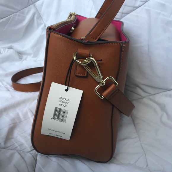 Brown Steve Madden Crossbody Purse NEW - Picture 5 of 7